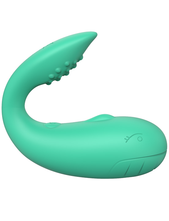 Минивибратор Eroticon Whale с управлением со смартфона
