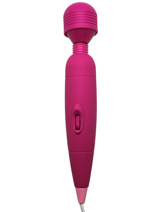Супервибратор Eroticon BDSM для принудительного оргазма, розовый, 45x255 мм