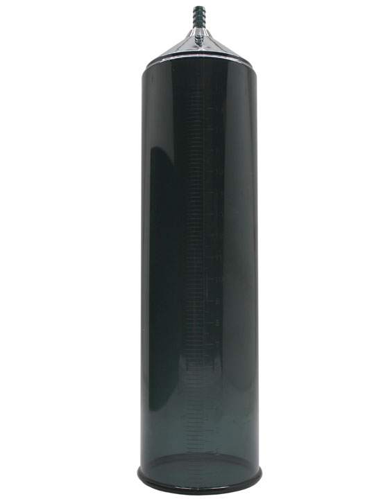 Помпа вакуумная Eroticon PUMP X1 с насосом, чёрная, 60х250 мм